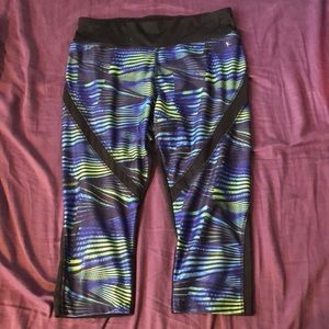 Mesh workout leggings